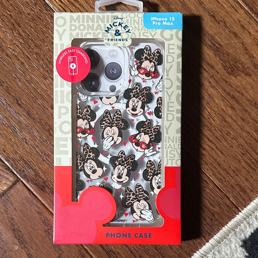 Disney Minnie Mouse Leopard Print Phone Case